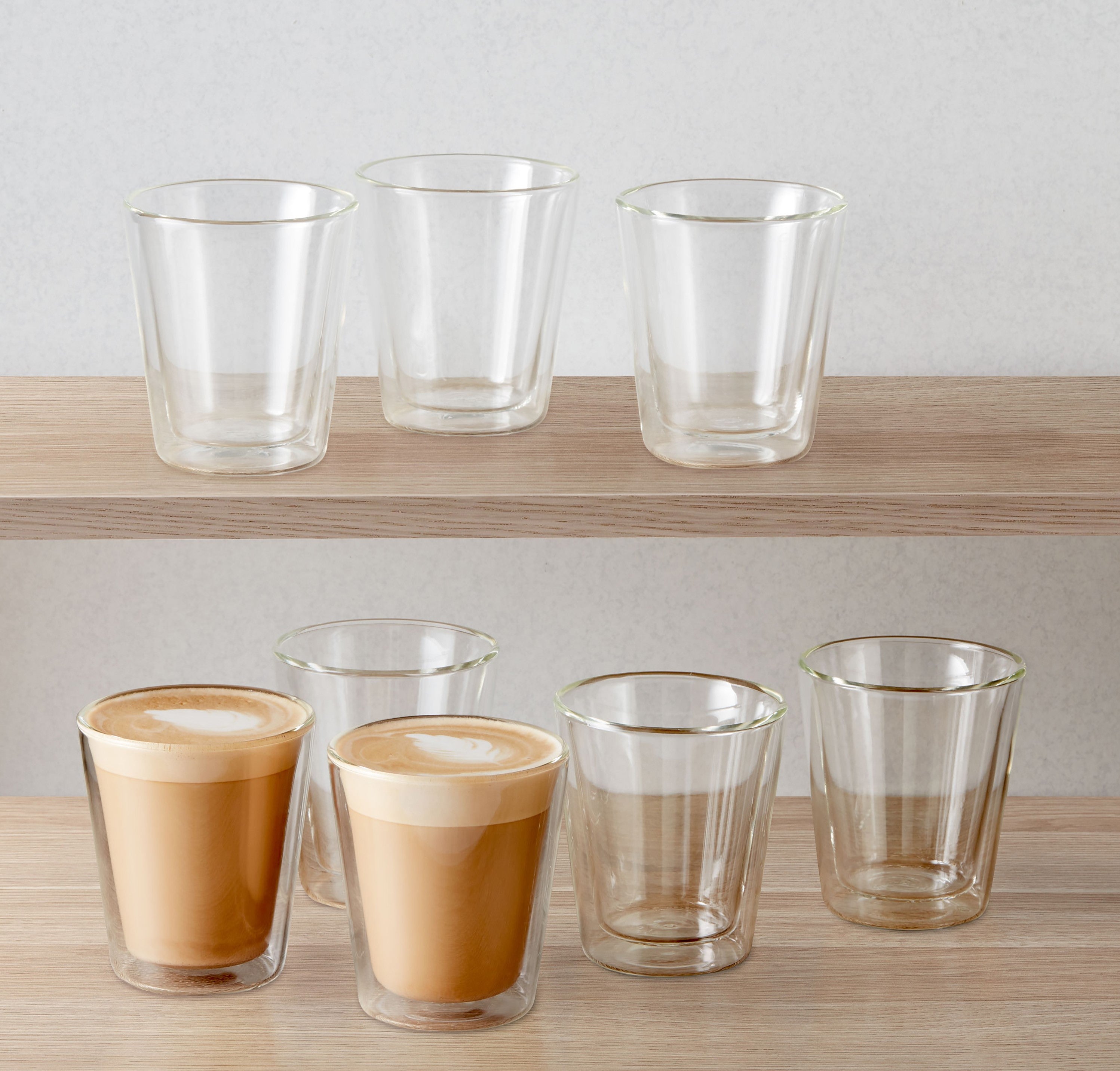 Maxwell & Williams Blend Double Wall Conical Cups Set of 8 - 200ml