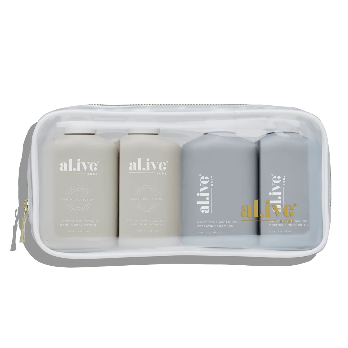 al.ive Hair & Body 4pc Travel Pack - 120ml