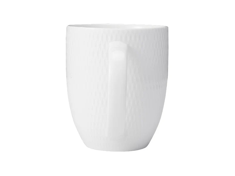 Maxwell & Williams White Basics Diamonds Coupe Mug 420ml