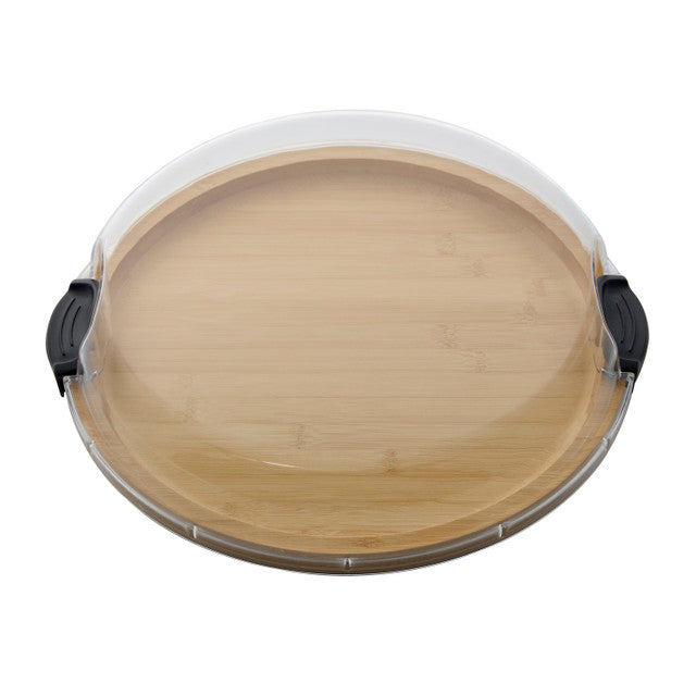 Farberware Build-a-Board Bamboo Round Snack Serving Board - 35.5cm