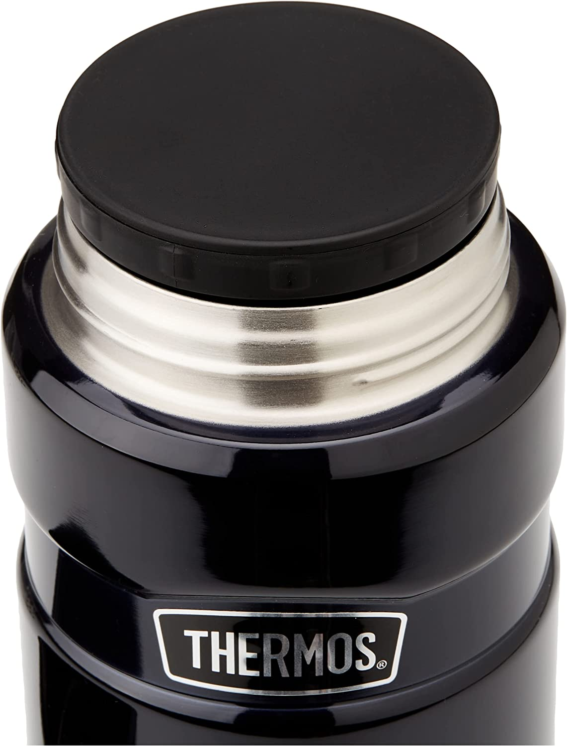 Thermos 710ml Stainless Steel Vacuum Flask/Jar - Midnight Blue