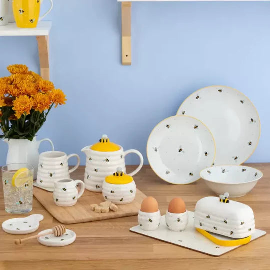 Price & Kensington Sweet Bee Butter Dish - 9.6x17.6x10cm