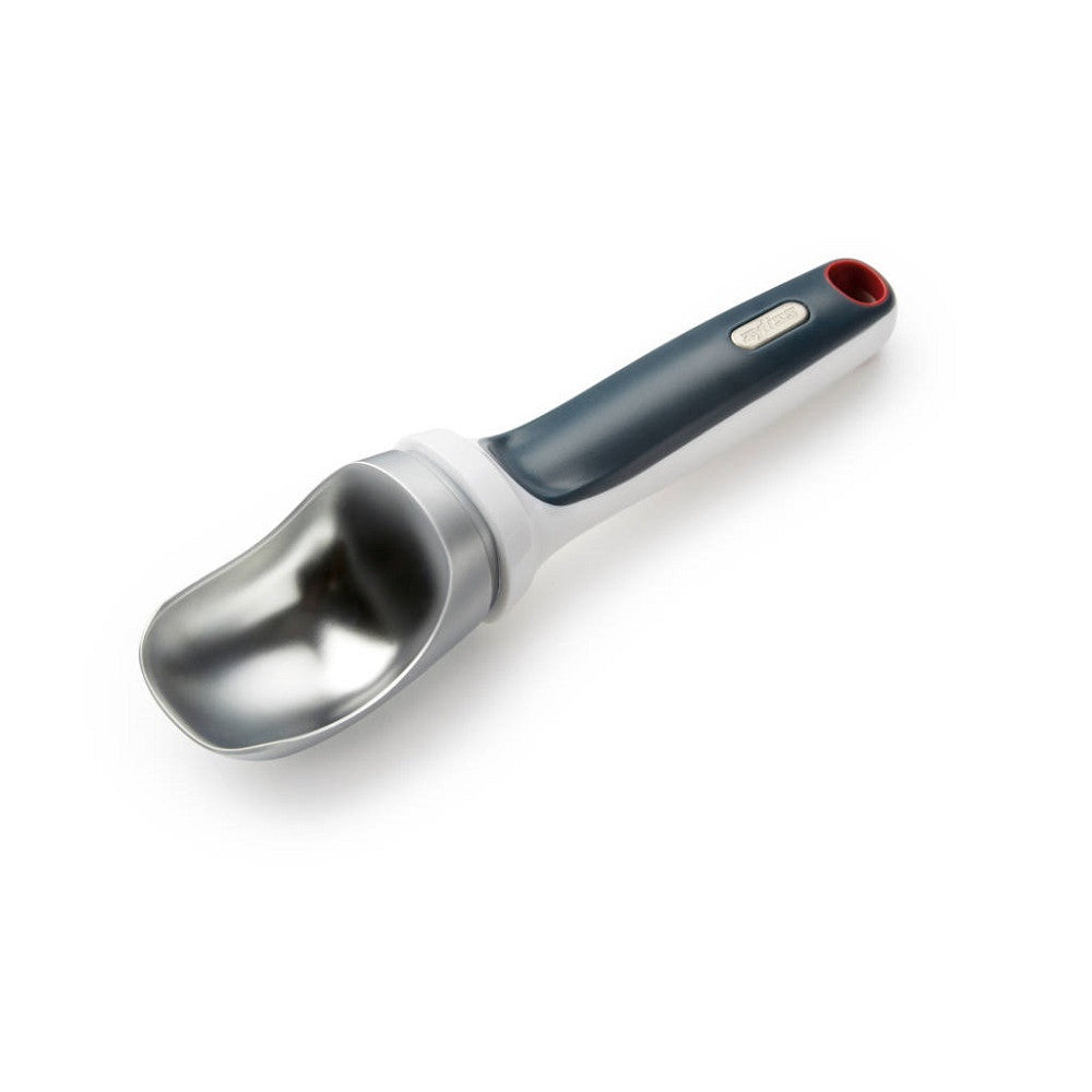 Zyliss Right Scoop Ice Cream Scoop 19.5cm - White & Charcoal