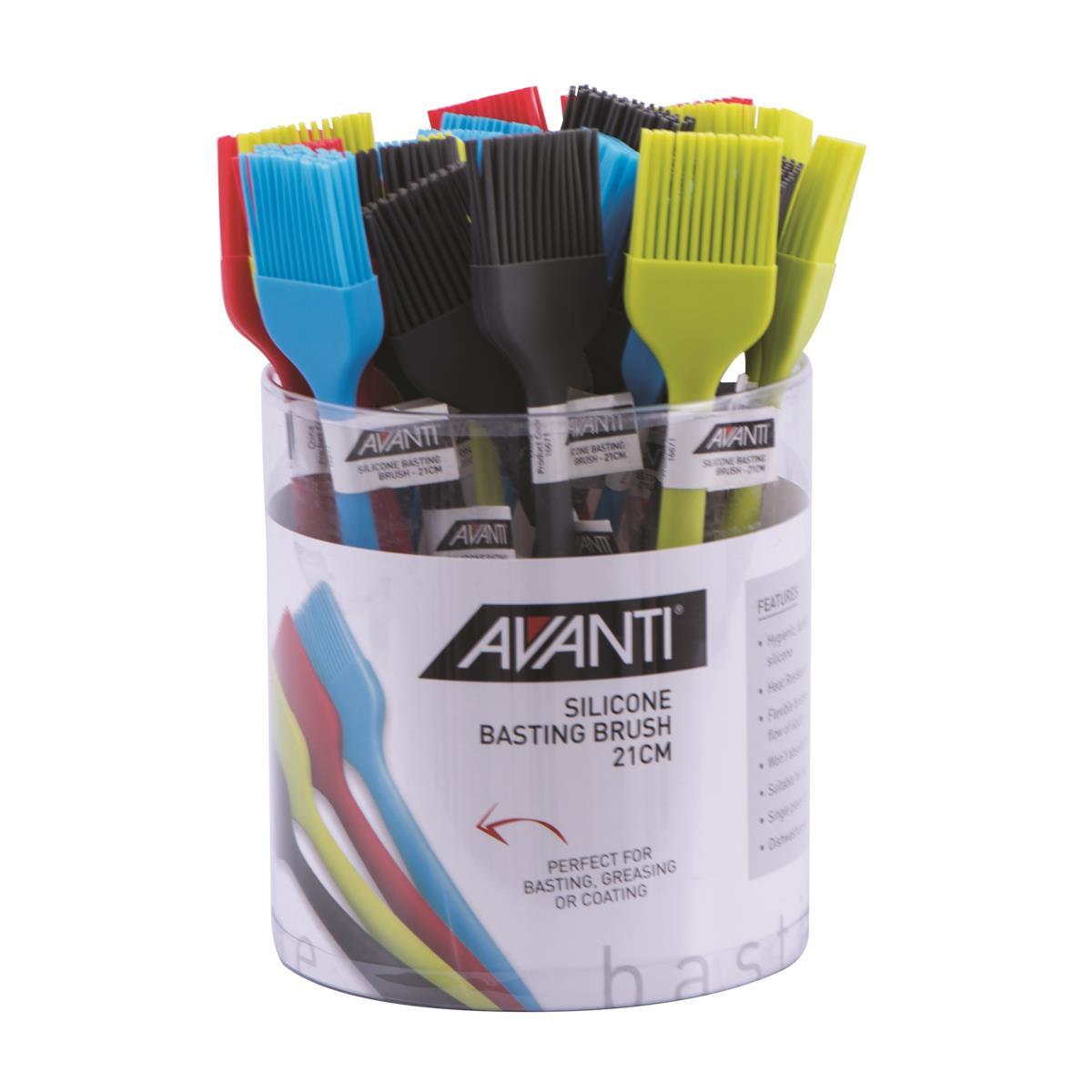 Avanti Silicone Small Basting Brush - 21cm - Blue