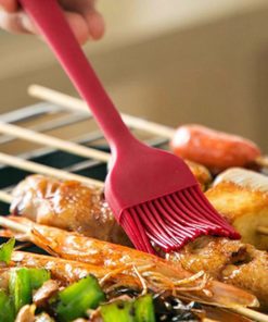 Avanti Silicone Small Basting Brush - 21cm - Red