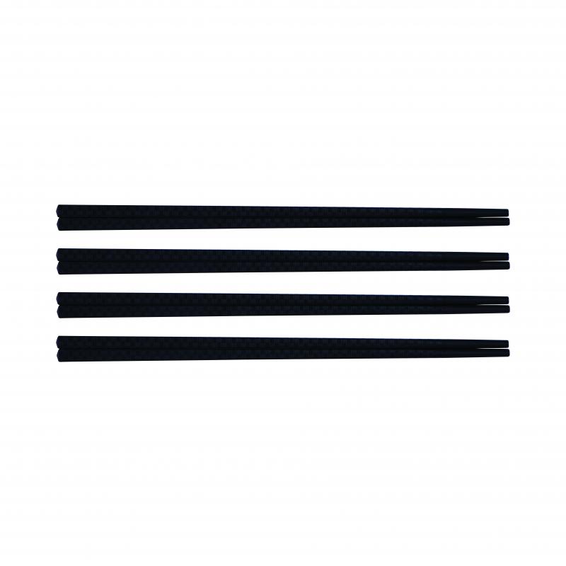 Avanti Traditional Chopsticks Black - Set of 4 - 24cm