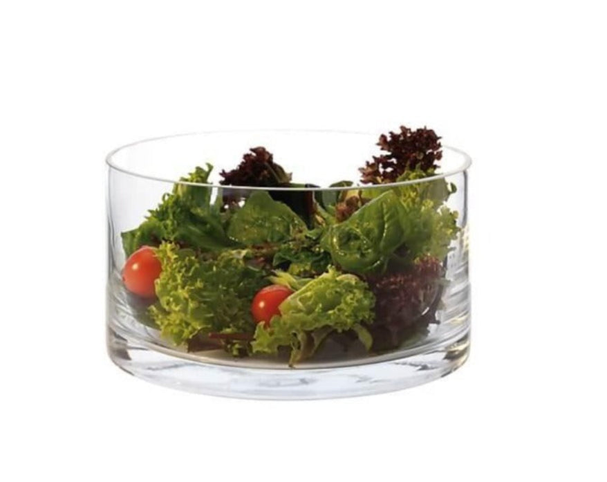 Maxwell & Williams Diamante Glass Cylindrical Salad Bowl - 22x12cm