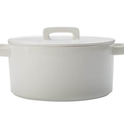 Maxwell & Williams Epicurious Round Casserole 3.2L - White