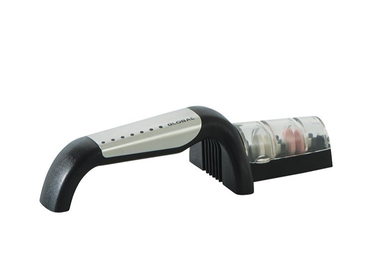 Global 2 Stage Water Sharpener - Stainless Steel