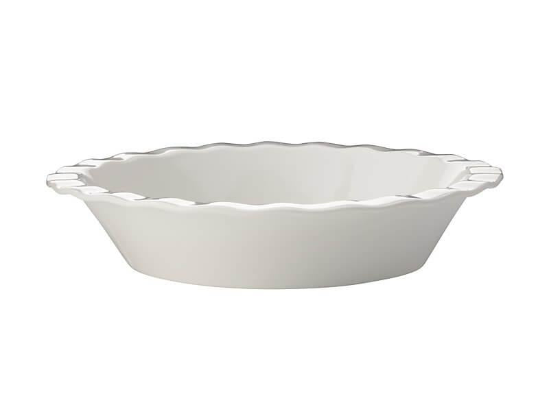 Maxwell & Williams Epicurious Fluted Pie Dish White Gift Boxed - 25x5cm