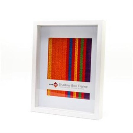 Shadow Box White Frame - 20x25cm/8x10"
