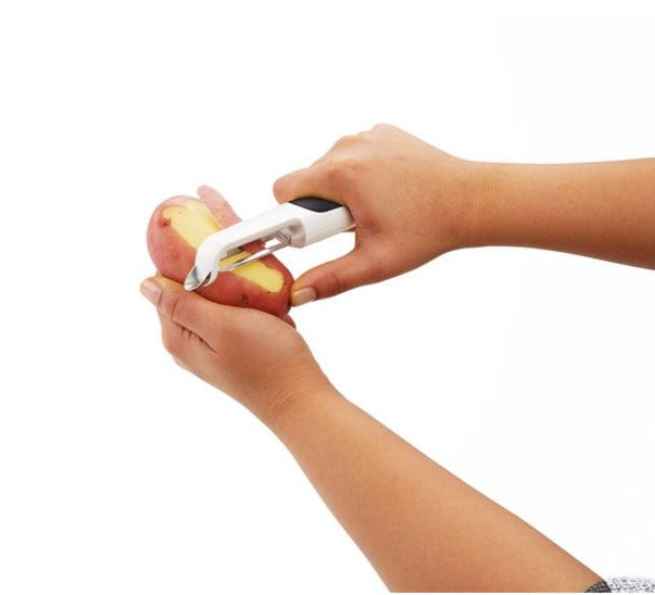 Zyliss Smooth Glide Swivel Peeler - Grey