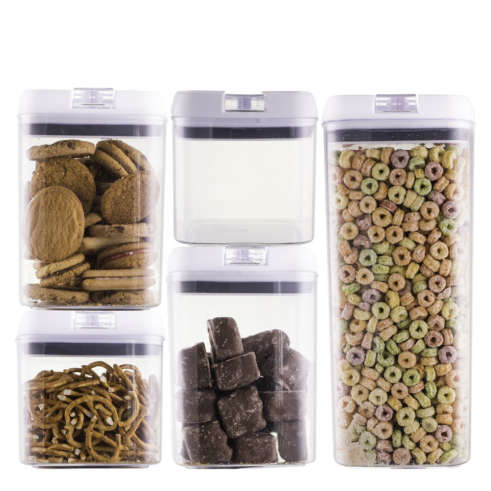 Avanti Flip Top 5pc Storage Container Set