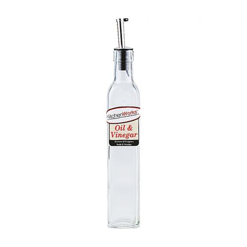 Kitchen Works Glass Large Oil/Vinegar Bottle 500ml