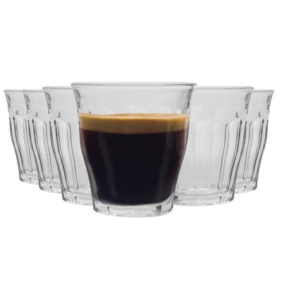 Duralex Picardie Clear Tumblers - Flared - 250ml - Set of 6 (Made in France)