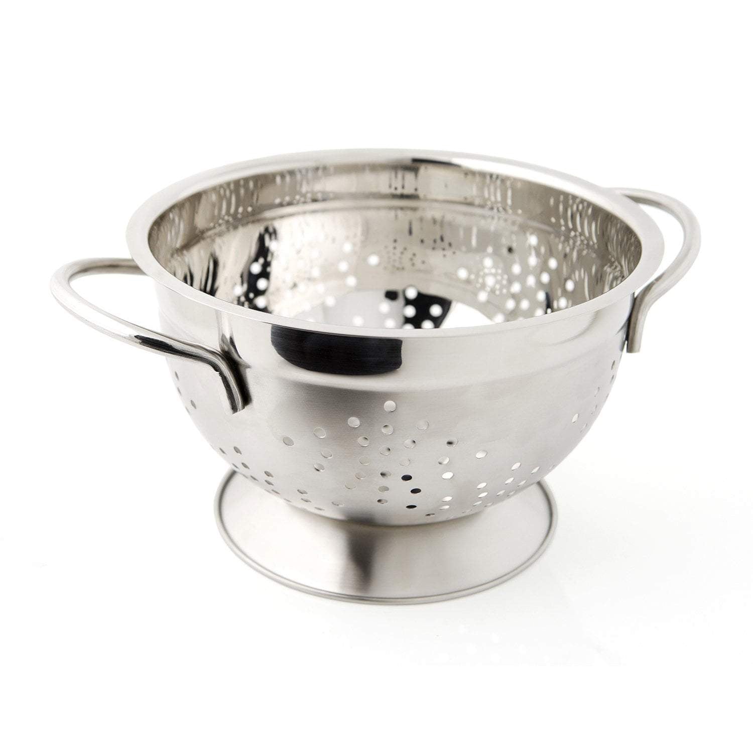 Cuisena Colander 24cm With Handles - Stainless Steel