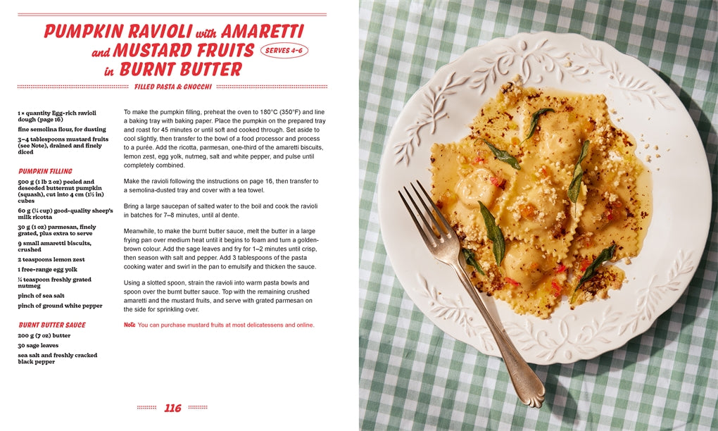 Pasta Night Recipe Book - 60+ Recipes - Deborah Kaloper