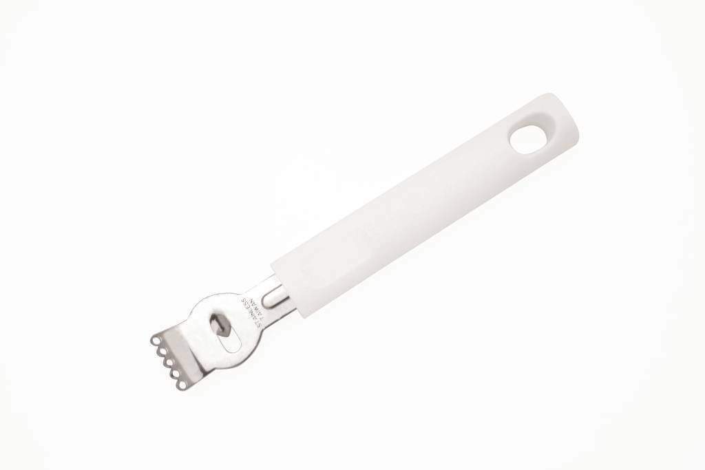 Cuisena Zester Stainless Steel With White Handle