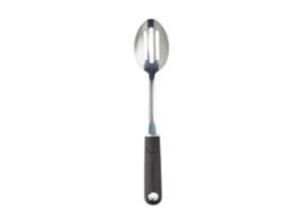 Mastercraft Soft-Grip Slotted Spoon Stainless Steel