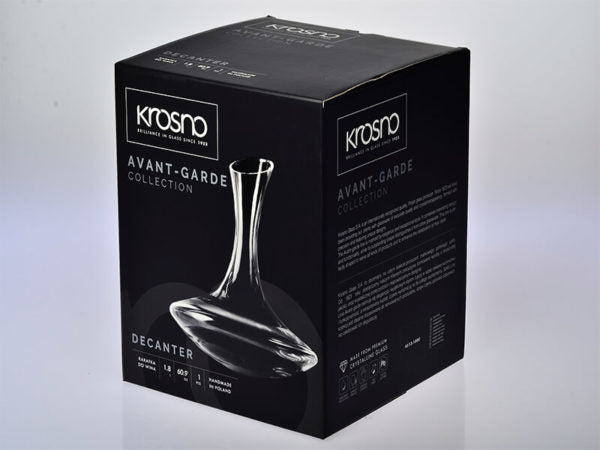 Krosno Avant-Garde Wine Carafe 1.8 litre (Made in Poland)