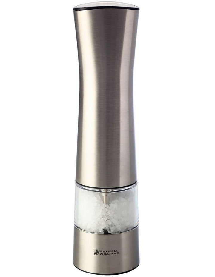 Maxwell & Williams Cosmopolitan Electric Salt/Pepper Mill 21cm - Stainless Steel