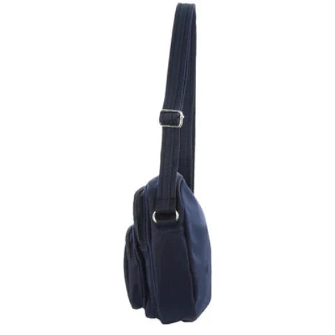 Pierre Cardin Anti - Theft Cross Body Bag Black - 27x11x20 cm