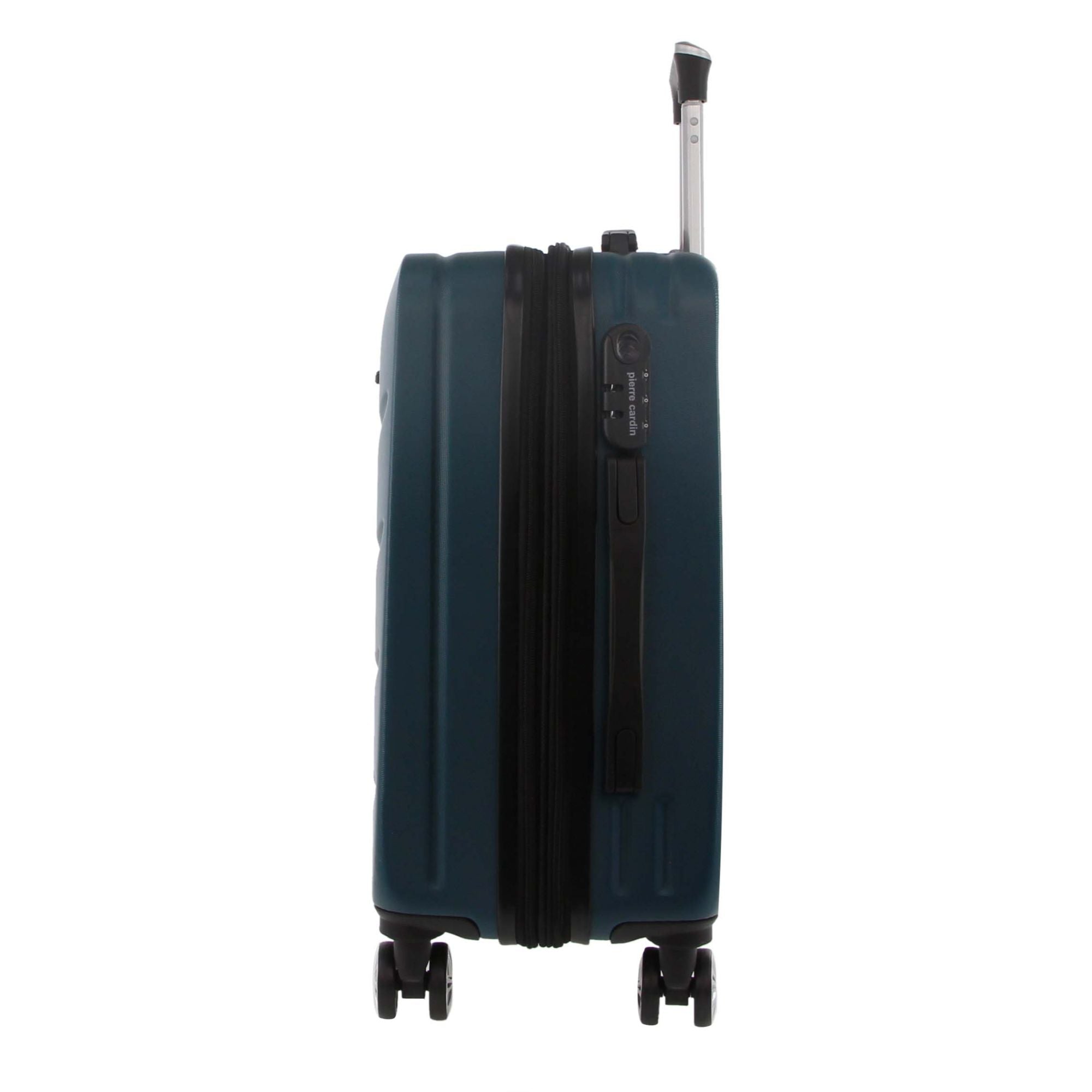 Pierre Cardin Hard Shell 4 Wheel - 3-Piece Luggage Set - Teal