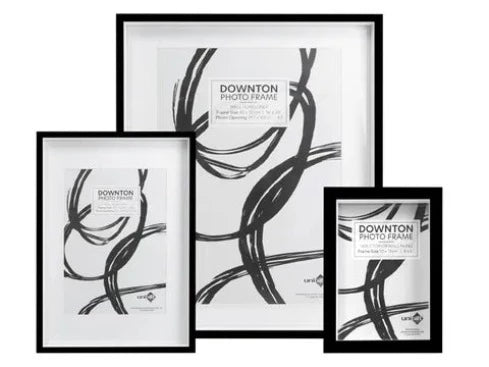 Downtown Matt Frame Black 10x15cm/4x6"