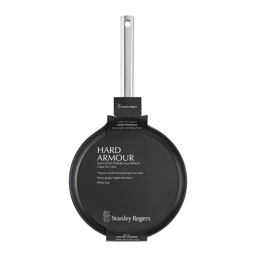 Stanley Rogers Hard Armour Crepe Pan 24cm