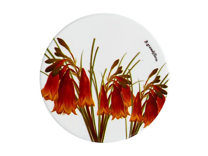 Maxwell & Williams Royal Botanic Garden - Ceramic Round Coaster 9.5cm Xmas Bells