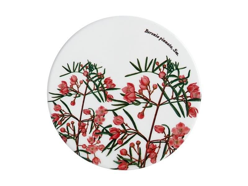 Maxwell & Williams Royal Botanic Garden - Ceramic Round Coaster 9.5cm Boronia