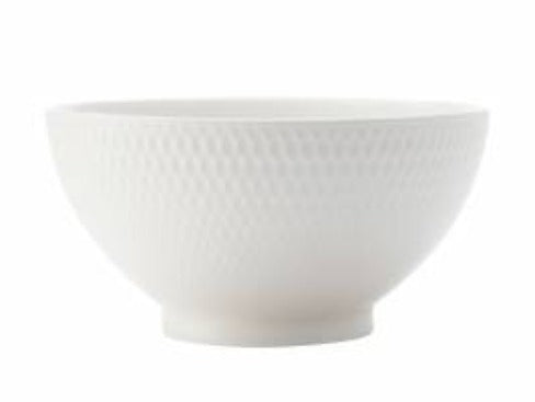 Maxwell & Williams White Basics Diamonds Rice Bowl 10x5.5cm