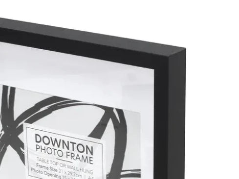 Downtown Matt Frame Black 10x15cm/4x6"