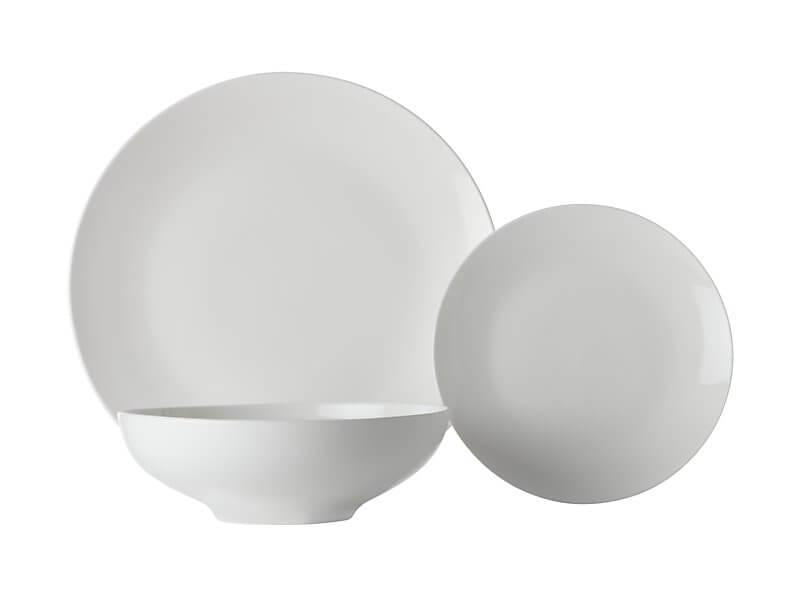 Maxwell & Williams White Basics Tribeca Coupe Dinner Set 18pc