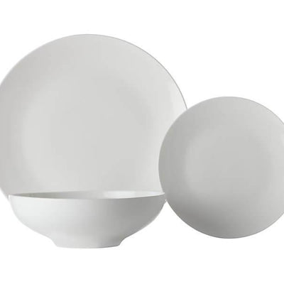 Maxwell & Williams White Basics Tribeca Coupe Dinner Set 18pc
