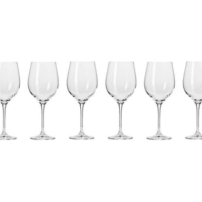 Krosno Harmony Wine Glasses 530ml 6pc (Made in Poland)