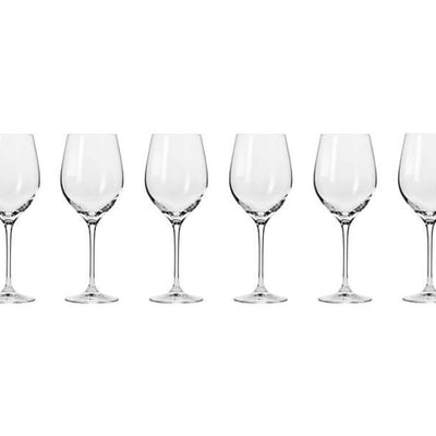 Krosno Harmony Wine Glasses 430ml 6pc (Made in Poland)