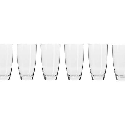 Krosno Harmony Highball Glasses 560ml 6pc (Made in Poland)