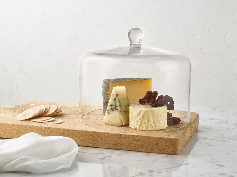 Maxwell & Williams Diamante Straight Sided Cake Dome - 26x20cm