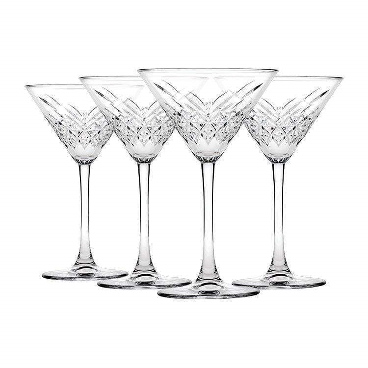 Pasabahce Timeless Martini Glasses - Set of 4 -230ml