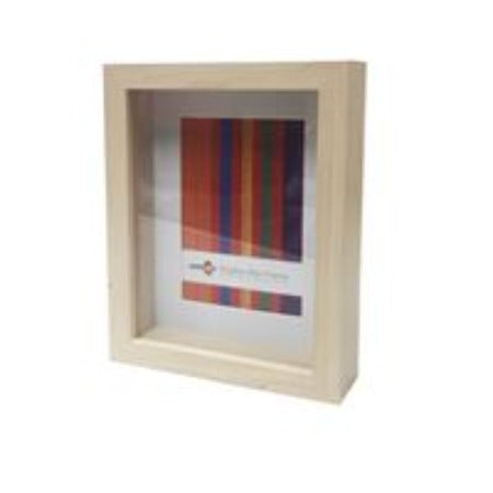 Shadow Box Natural Frame - 4x6"/10x15cm